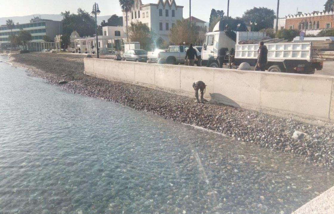 Δήμος Κω: Αναγκαίο το έργο προστασίας στην «σκάλα του πολεμικού»