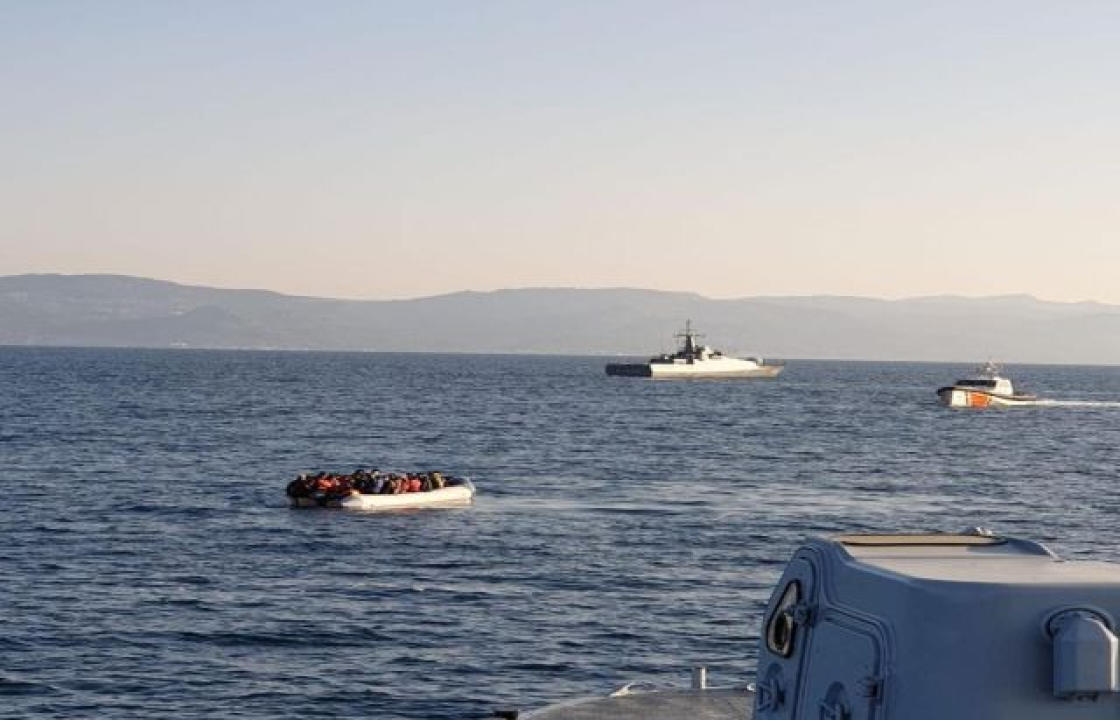 Τουρκική ακταιωρός παρενόχλησε σκάφος του Λιμενικού ανοιχτά της Λέσβου- -Ωθούν μετανάστες προς την Ελλάδα