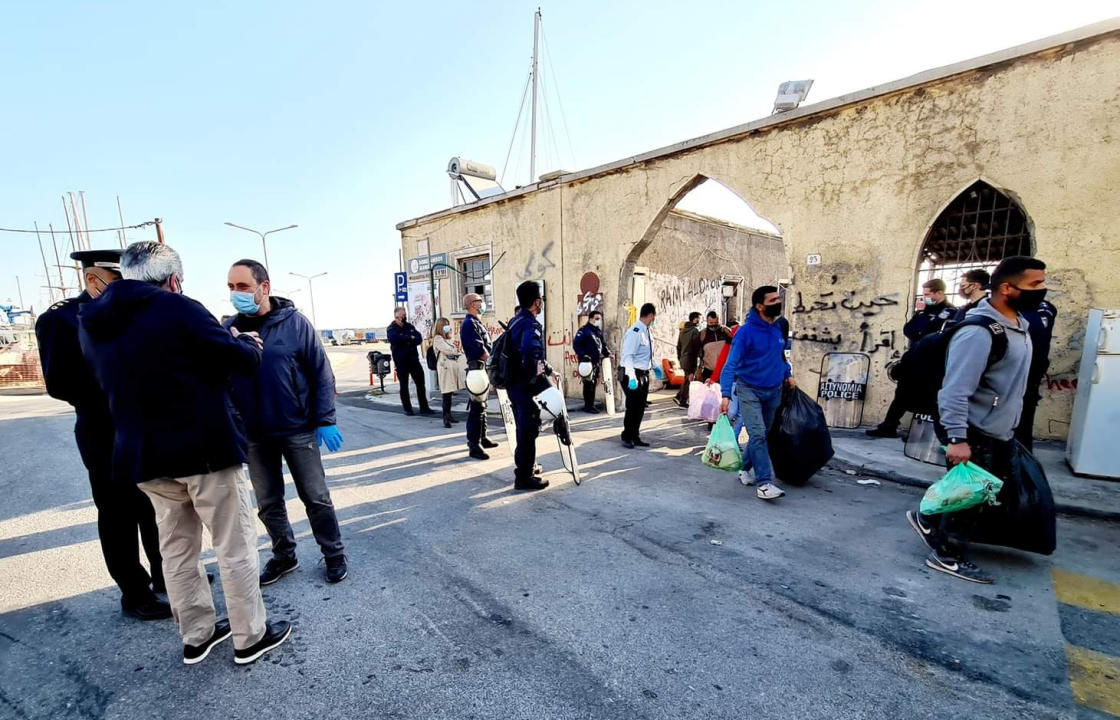 Εκκενώνεται το κτίριο των παλιών Σφαγείων στην Ρόδο, από πρόσφυγες και παράνομους μετανάστες