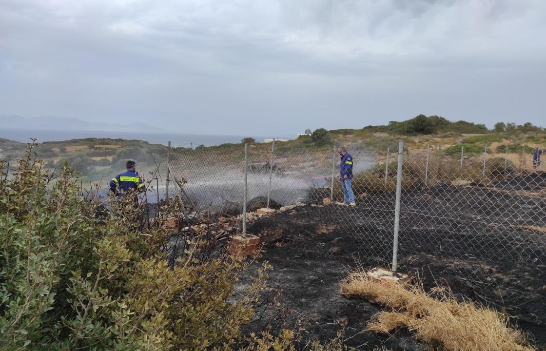 Μικρής έκτασης φωτιά το μεσημέρι του Σαββάτου στην Κέφαλο
