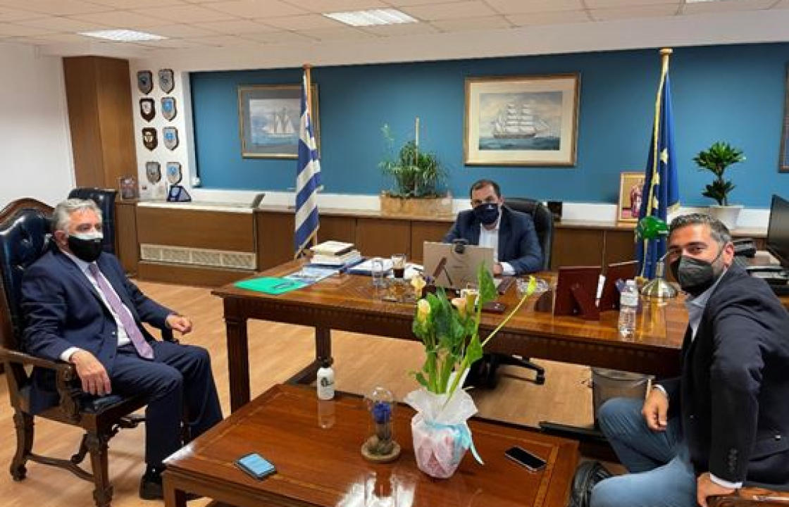 Βασίλης Α. Υψηλάντης: Ικανοποίηση για τη νέα ακτοπλοϊκή γραμμή Κω-Αστυπάλαιας, που υπέγραψε ο υπουργός Ναυτιλίας και Νησιωτικής Πολιτικής, κ. Γιάννης Πλακιωτάκης