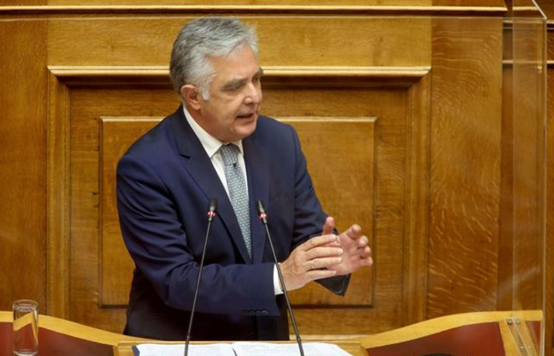 Έκκληση του Βασίλη Α. Υψηλάντη για τον εμβολιασμό στα Δωδεκάνησα στην ομιλία του στην Ολομέλεια της Βουλής για το Μεσοπρόθεσμο Πλαίσιο Δημοσιονομικής Στρατηγικής 2021 – 2022