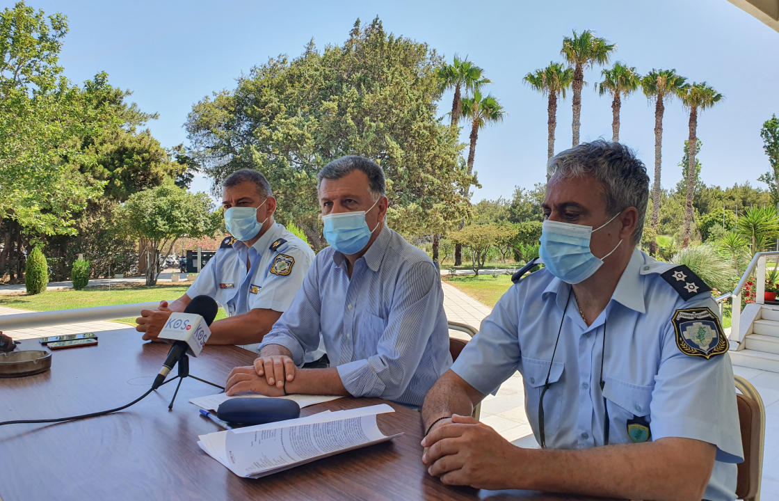 Η συνάντηση Δημάρχου Κω, Αστυνομικού Διευθυντή &amp; του Διοικητή της Τουριστικής Αστυνομίας με επιχειρηματίες της εστίασης, για τα μέτρα κατά της COVID-19