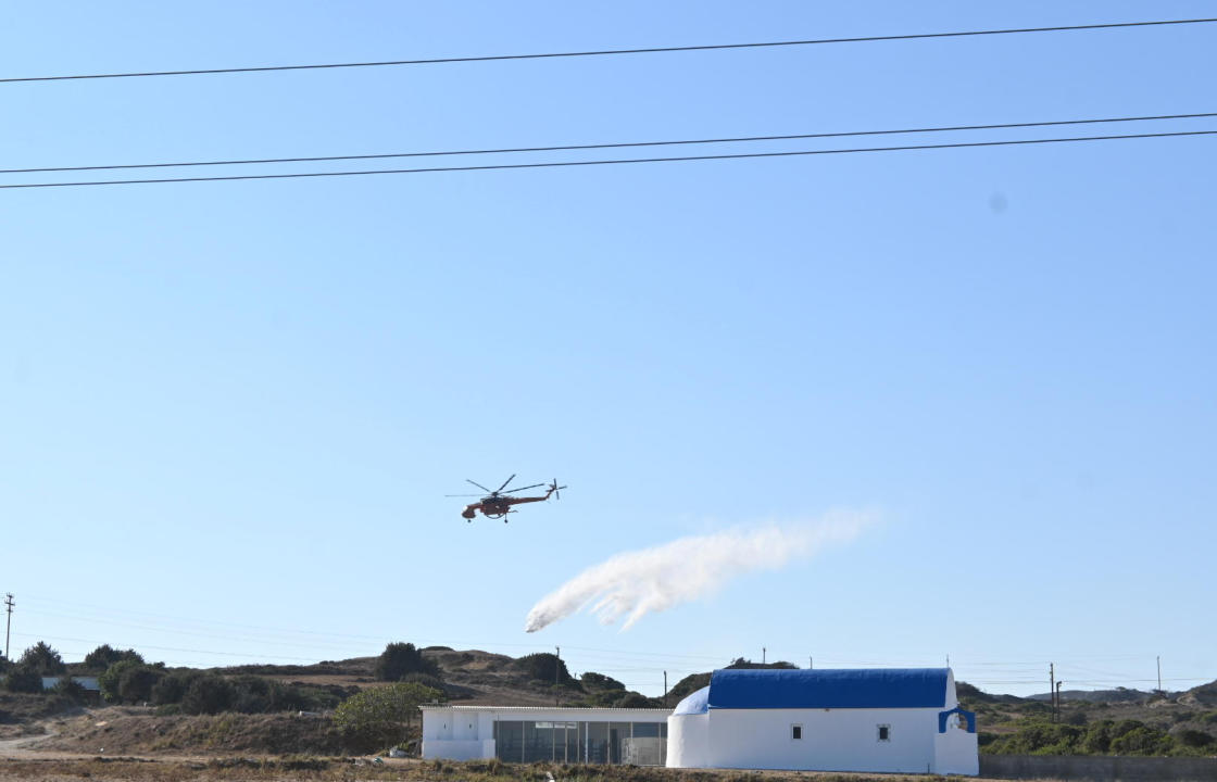 Στις 04:45 τα ξημερώματα ενημερώθηκε η πυροσβεστική υπηρεσία Κω για τη φωτιά στο Μαστιχάρι