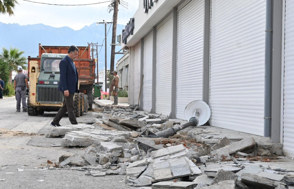 Με υπογείωση των δικτύων ηλεκτροδότησης ξεκίνησε το έργο ανάπλασης στο Τιγκάκι - Οι δηλώσεις του Δημάρχου