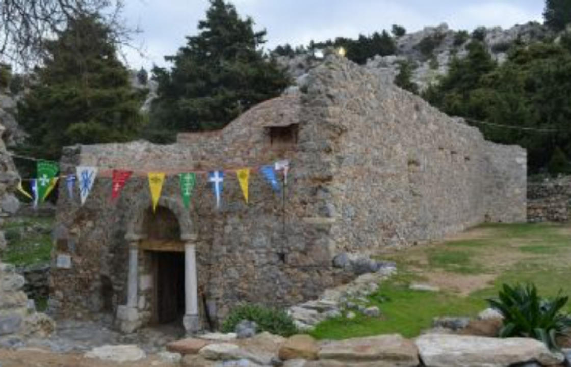 Πρόγραμμα πανηγύρεως της Ιεράς Μονής Παναγίας Καστριανών στο Παλαιό Πυλί