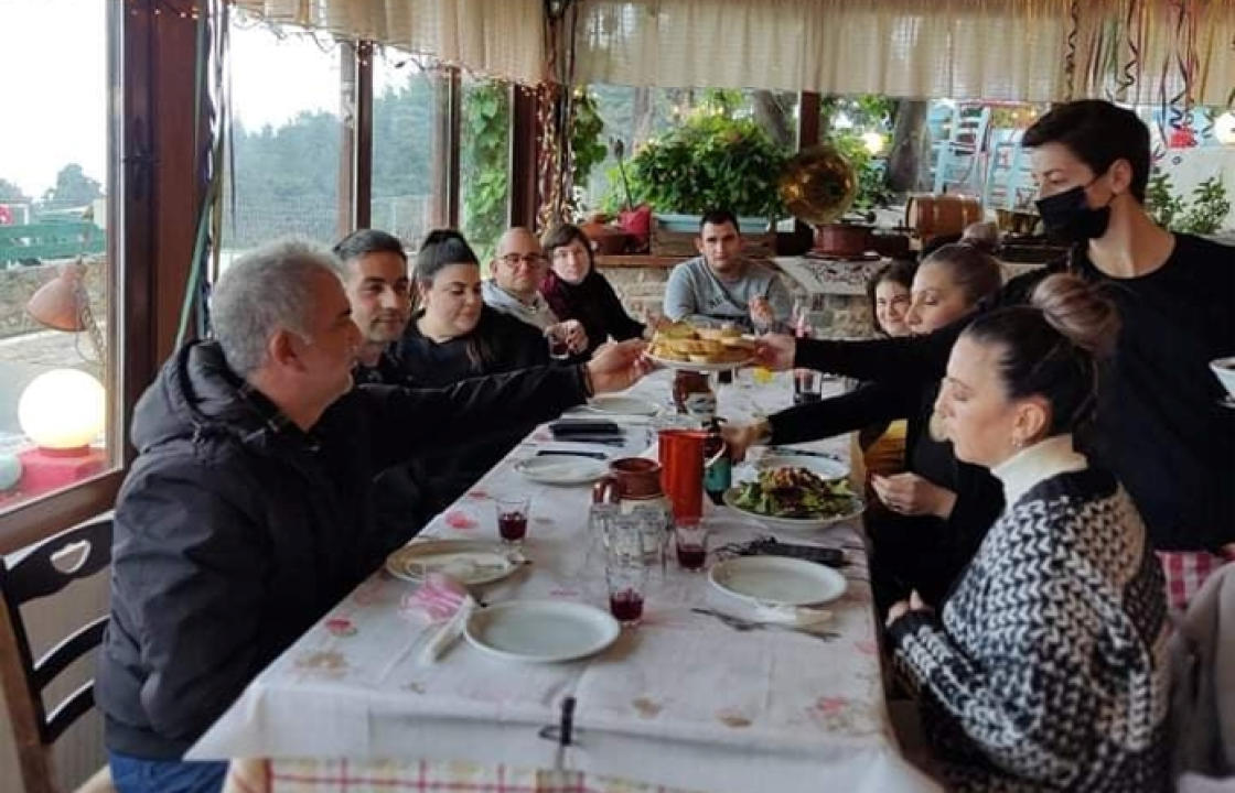 Τσίκνησε το Σβουρένειο ΚΔΑΠΑμεΑ  Δήμου Κω - Η επίσκεψη στο εστιατόριο &#039;&#039;ΔΙΚΑΙΟΣ&#039;&#039; στη Ζιά