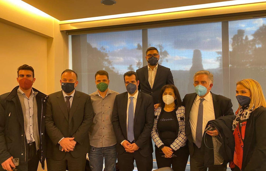 ΝΔ ΚΩ: Συνάντηση με τον Υπουργό Υγείας κ. Πλεύρη