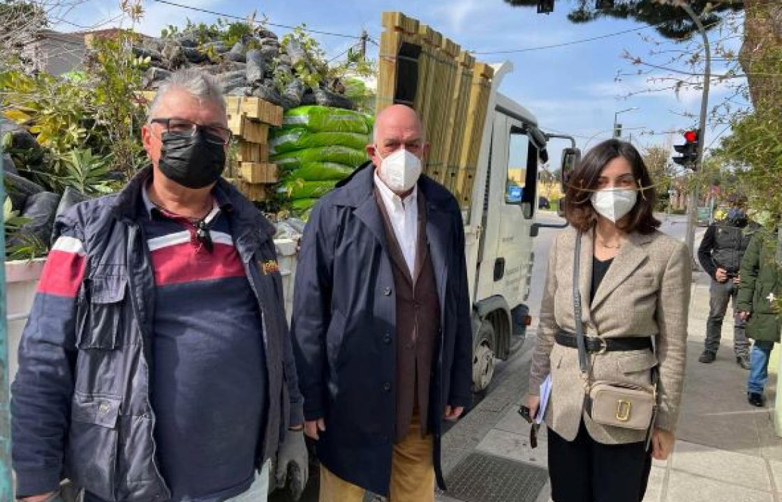 Περισσότερα από 2.500 καλλωπιστικά φυτά και δέντρα στο νησί της Κω από το Περιφερειακό Φυτώριο