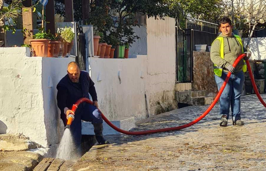 Ανακοίνωση της Κοινότητας Ασφενδιού για την ολοκλήρωση των εργασιών καθαρισμού και πλυσίματος στη Ζιά