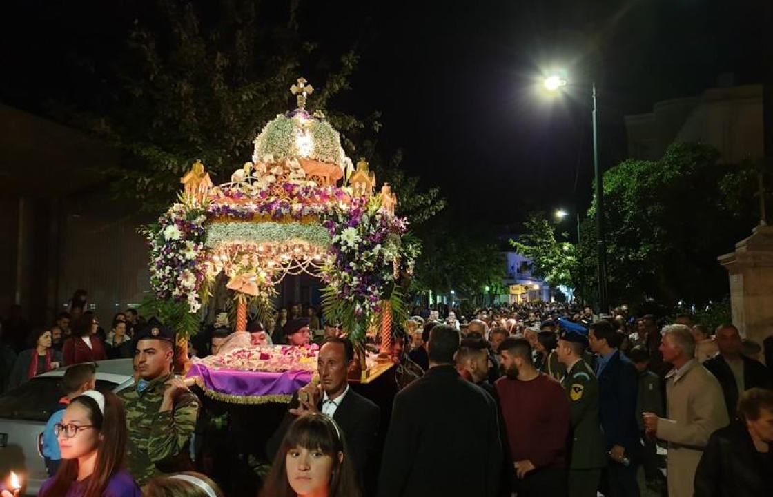 Μετά από 2 χρόνια ξανά η περιφορά των επιταφίων - Στον Άγιο Παύλο Κω ο Σεβ. Μητροπολίτης Κώου και Νισύρου κ. Ναθαναήλ