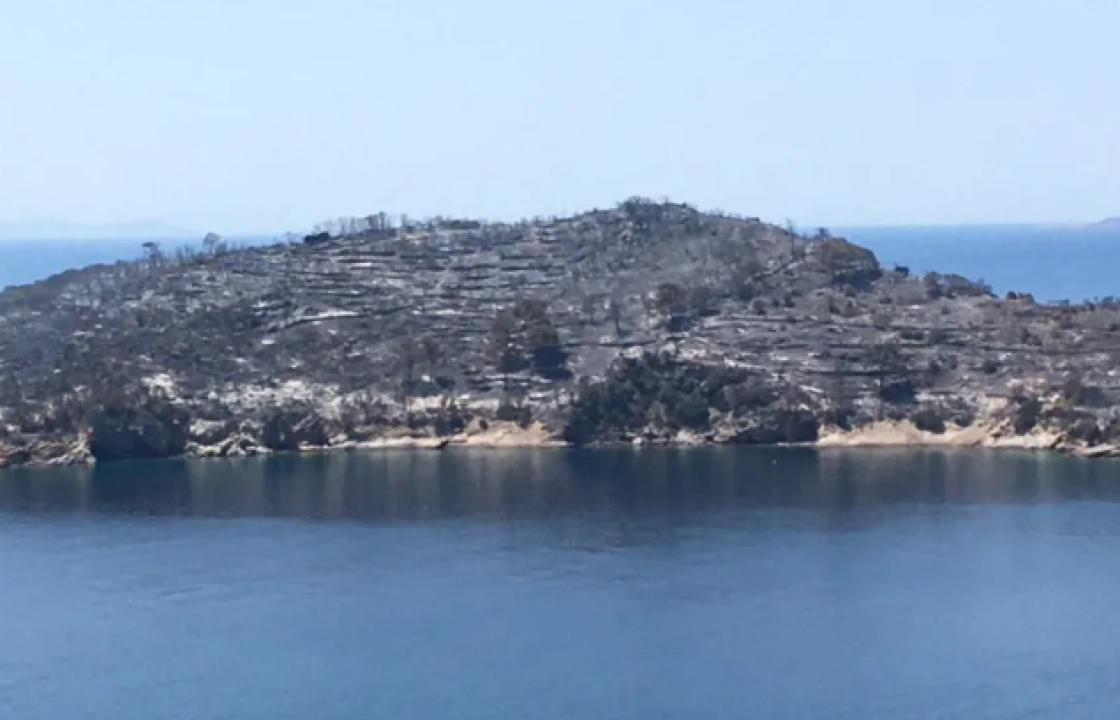 Οριοθετήθηκε η πυρκαγιά στη Σάμο - Μέχρι την Κω έφτασε χθες ο καπνός
