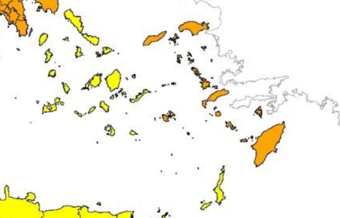 Έκτακτο Δελτίο Πολύ Υψηλού Κινδύνου Πυρκαγιάς για αύριο Τρίτη 26 Ιουλίου