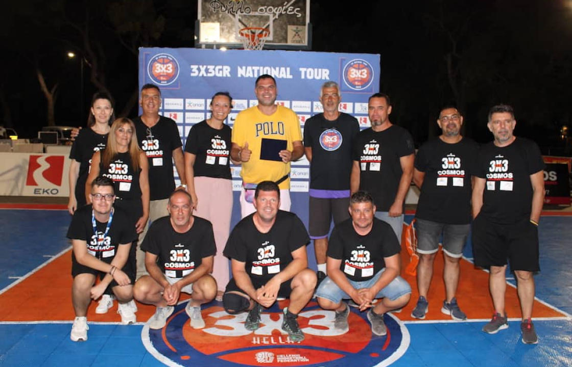 Το &#039;&#039;ευχαριστώ&#039;&#039; του Νίκου Μιμερίνη για το 5ο Kos 3X3 Basketball Festival