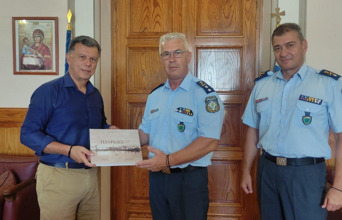 Η επίσκεψη του Περιφερειακού Αστυνομικού Διευθυντή Ν. Αιγαίου, στον Δήμαρχο Κω