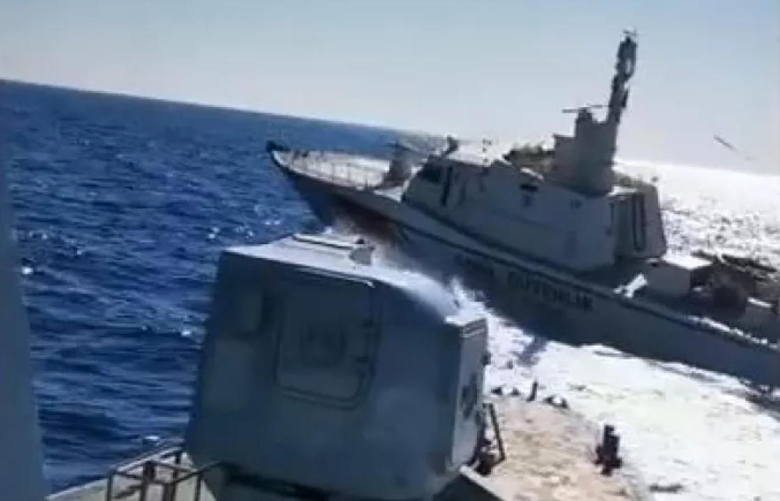 Παρενόχληση σκάφους του λιμενικού από σκάφος τουρκικής ακτοφυλακής κατά τη διάρκεια επιχείρησης έρευνας και διάσωσης αλλοδαπών στη θαλάσσια περιοχή νότια ν. Σάμου