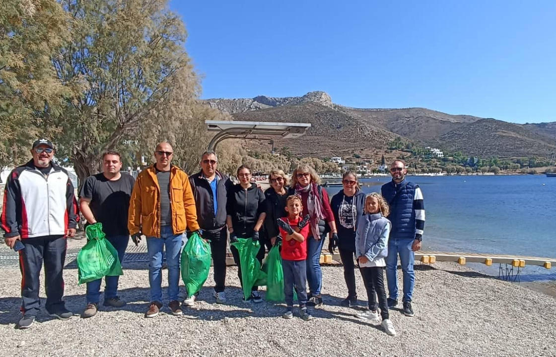 Ο Δήμος Λέρου για ακόμη μια χρονιά συμμετείχε στον Παγκόσμιο Εθελοντικό Καθαρισμό Ακτών της HELMEPA