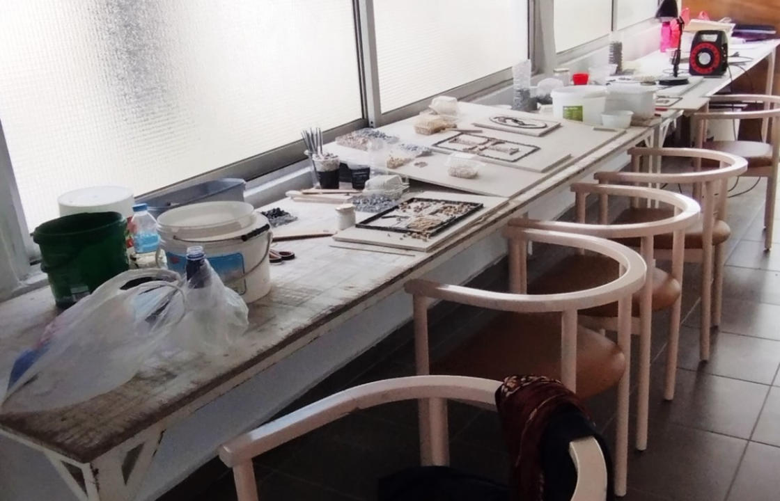 50 συμπολίτες μας έχουν δοκιμάσει να γνωρίσουν τη μαγεία της τέχνης του ψηφιδωτού