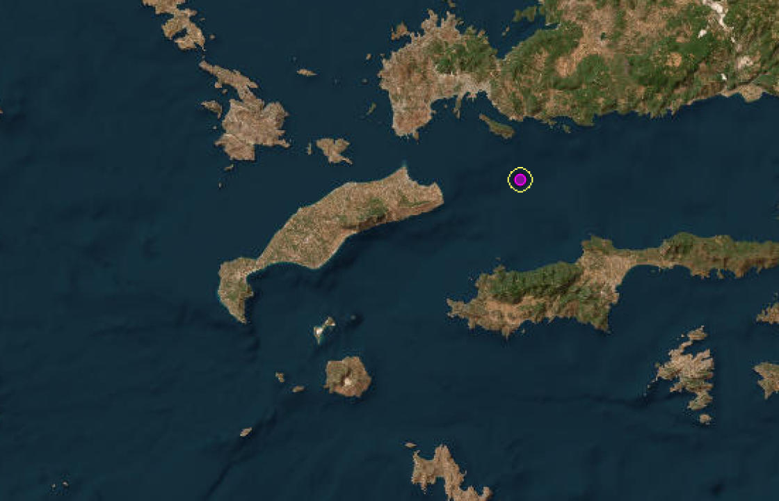 Σεισμική δόνηση έξω από την Κω το βράδυ της Δευτέρας
