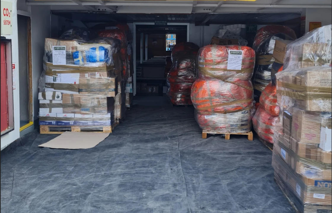 ΒΑΚΟΥΦ ΚΩ: Εστάλη και η τελευταία παρτίδα ανθρωπιστικής βοήθειας με 24 παλέτες
