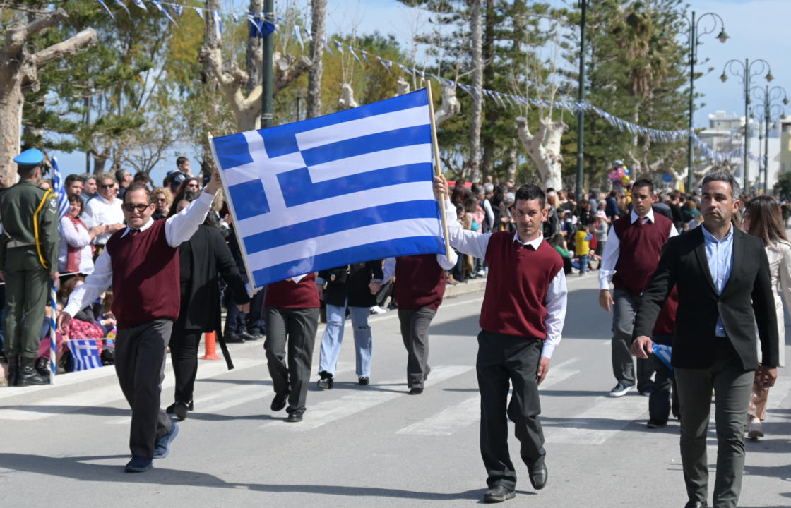 ΚΩΣ: Η παρέλαση για την επέτειο της Ενσωμάτωσης της Δωδεκανήσου με την Ελλάδα