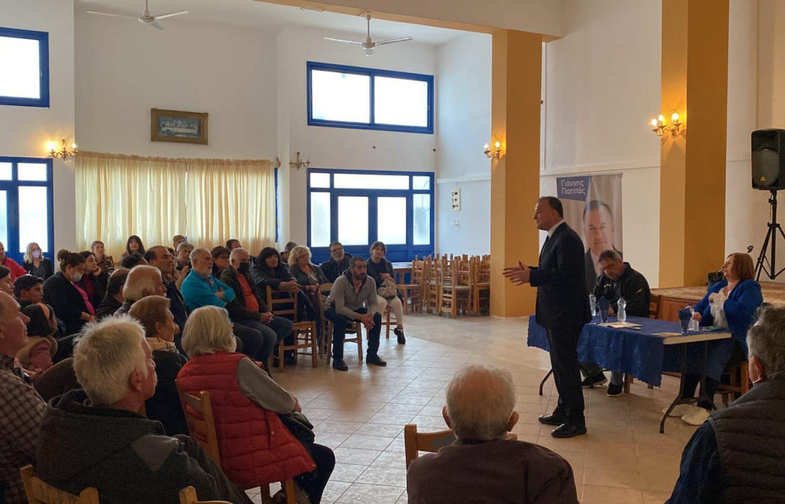 Η επίσκεψη του Γιάννη Παππά στην Κάσο