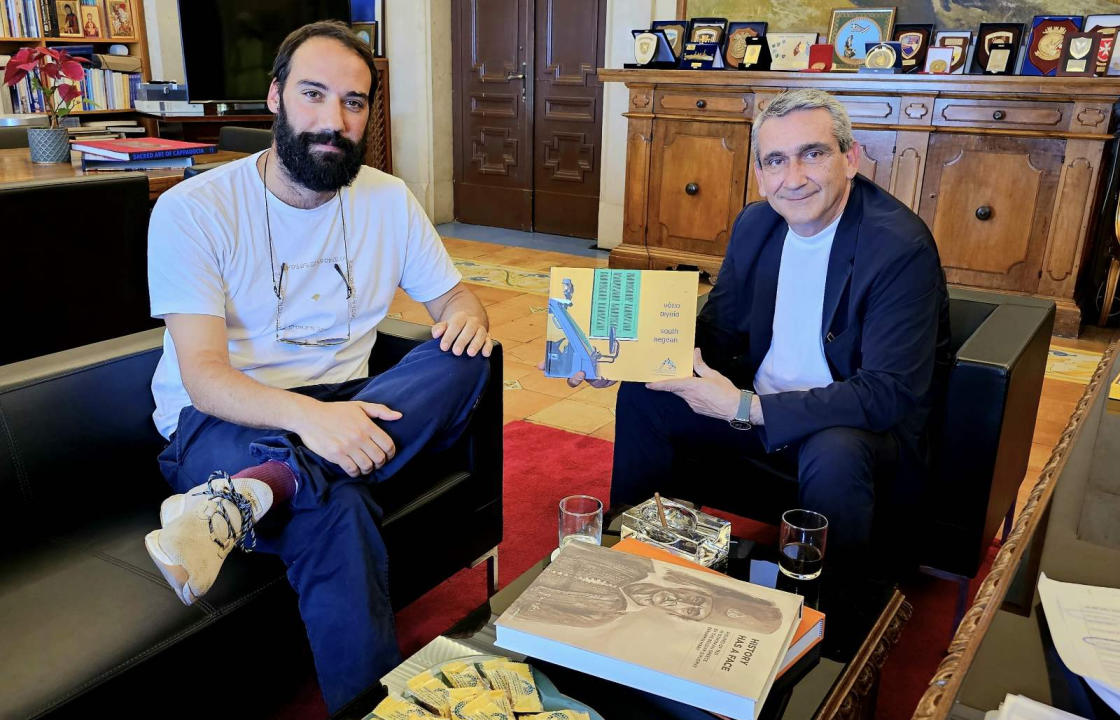 Γ. Χατζημάρκος: Στο «Ιστοριογράφημα στο Αιγαίο» είδαμε μία καλλιτεχνική δουλειά που αναδεικνύει τη νησιώτικη ψυχή και γι’ αυτό την στηρίξαμε