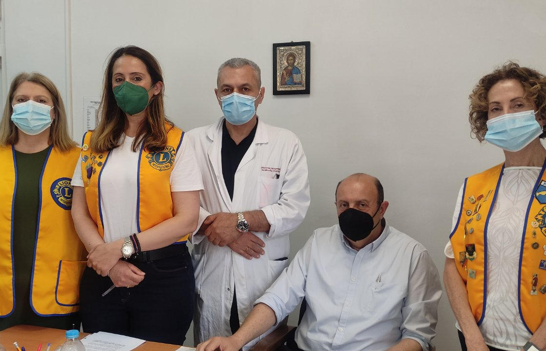 Παράδοση Ρεζεκτοσκοπίου στο Γ.Ν Κω - Κ.Υ Κω από τη Λέσχη LIONS Κω &#039;&#039;Ο ΙΠΠΟΚΡΑΤΗΣ&#039;&#039;