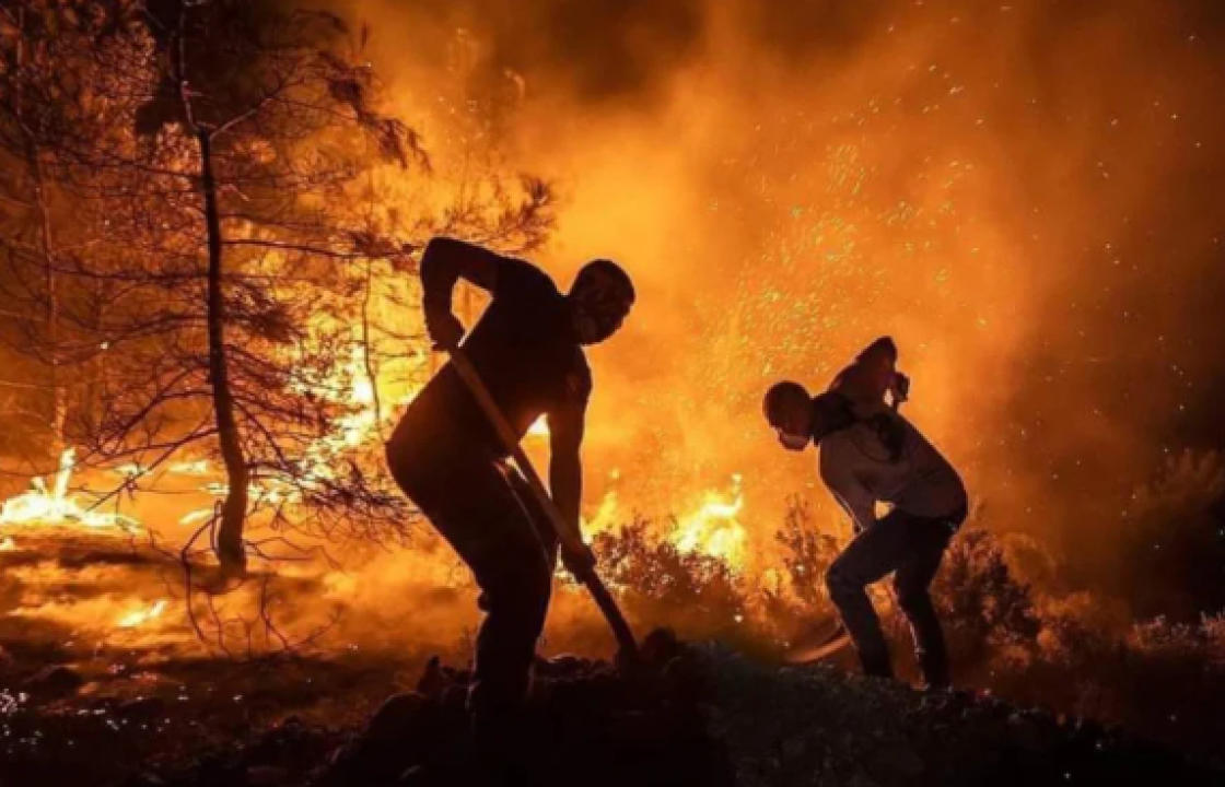 Ρόδος: Μήνυμα του 112 για εκκένωση των οικισμών Γεννάδι και Κιοτάρι - Φιλοξενία και διατροφή πολιτών που επηρεάστηκαν από την πυρκαγιά