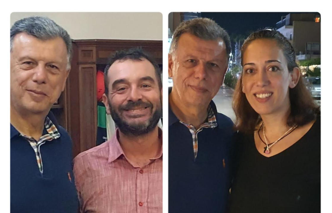 Mε τον Θεοδόση Νικηταρά ο Δημήτρης Τυρίκος και η Άννα Ζερβού