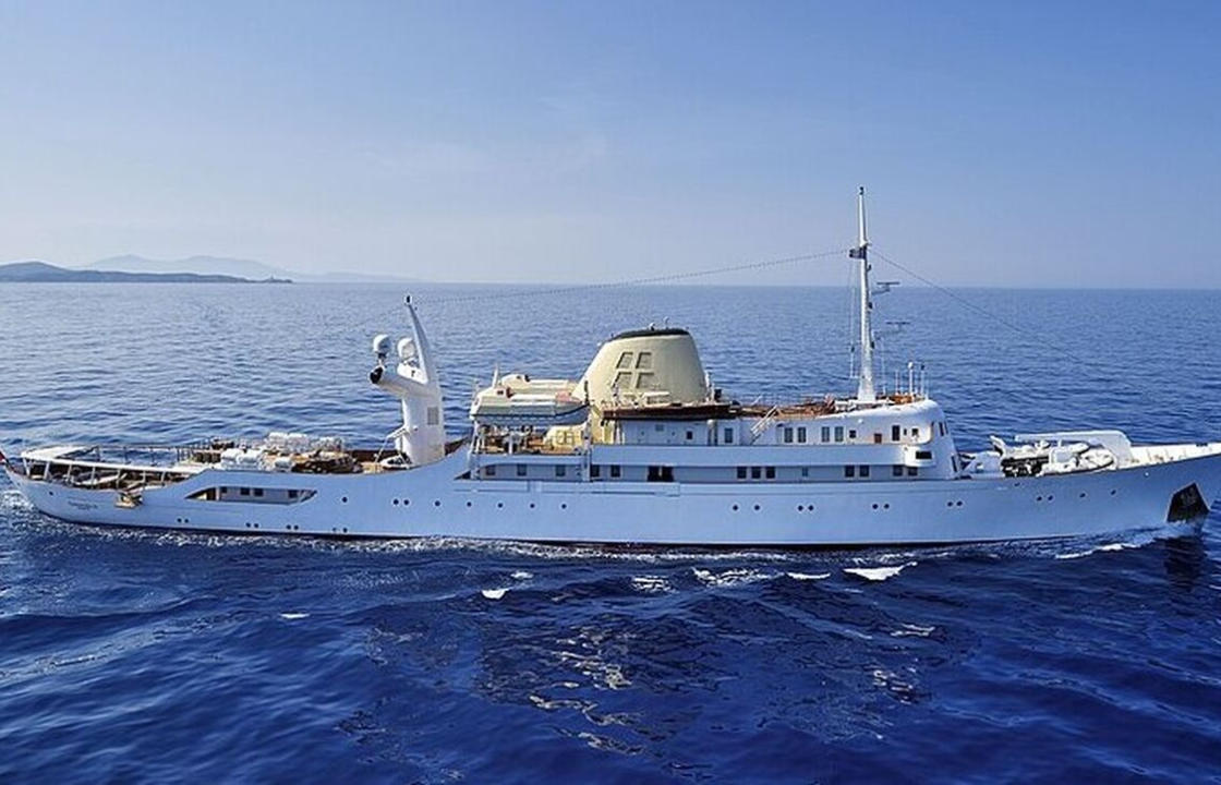 &#039;&#039;CHRISTINA O&#039;&#039; - Στην Κω βρέθηκε την Κυριακή η θρυλική θαλαμηγός του Αριστοτέλη Ωνάση