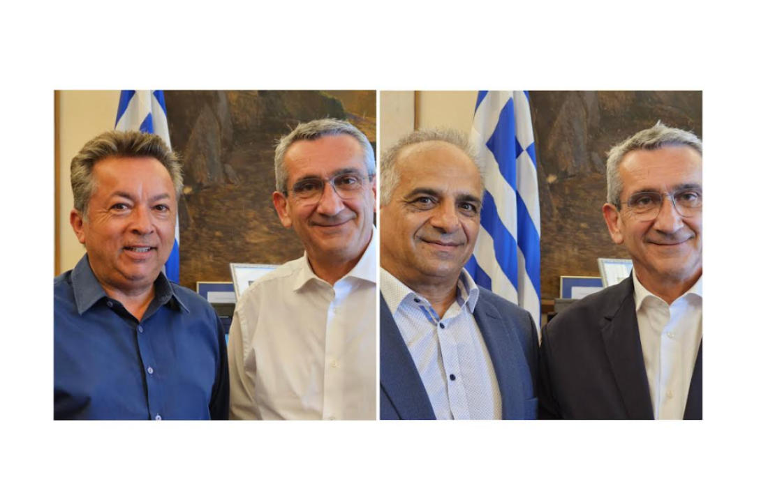 O Γιάννης Καμπούρης και ο Γιώργος Χατζηκαλημέρης από την Ρόδο  υποψήφιοι με τον Γιώργο Χατζημάρκο