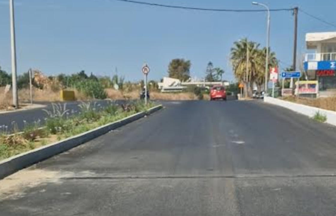 Ακόμη δεν ολοκληρώθηκε το έργο και σκάφτηκε ο καινούργιος δρόμος στην είσοδο της πόλης