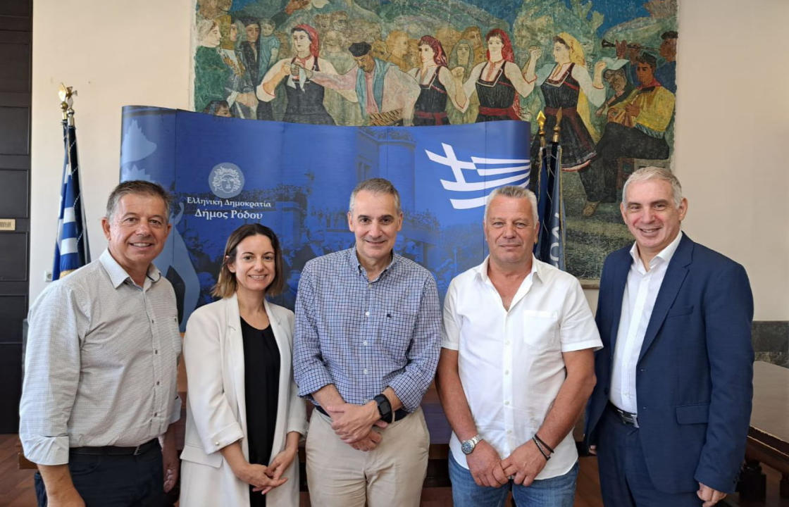 Ισχυρή παρουσία της SKY express στη Ρόδο ξανά - Συνάντηση μεταξύ του Δήμου Ρόδου κι εκπροσώπων της SKY express