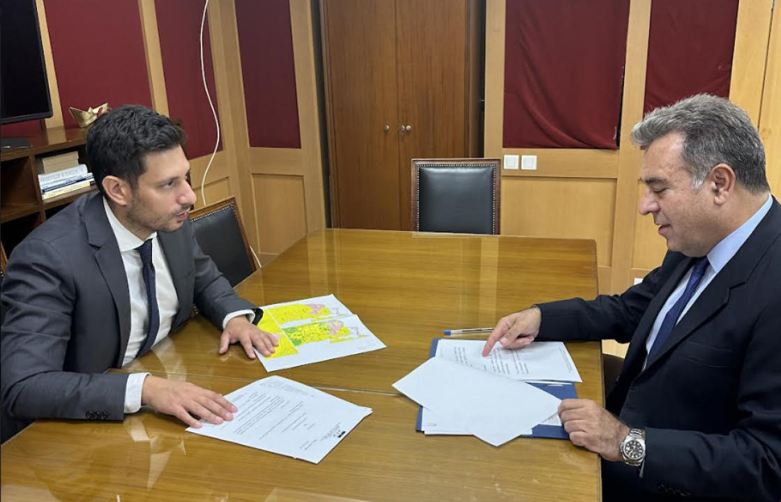 Μάνος Κόνσολας: Δίνεται λύση στο πρόβλημα με τις χιλιάδες πράξεις που εκκρεμούν στο Κτηματολόγιο Ρόδου - Συνάντηση με τον Υφυπουργό κ. Κυρανάκη