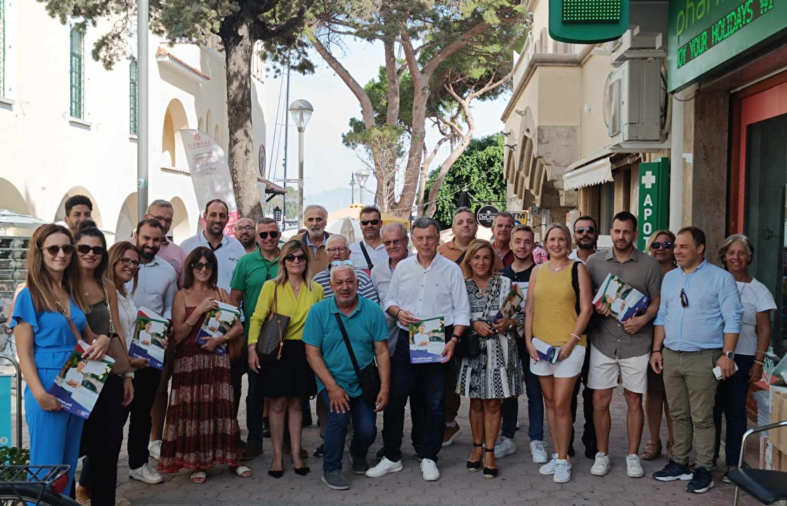 Η περιοδεία της Ισχυρής Κω στο εμπορικό κέντρο της Κω