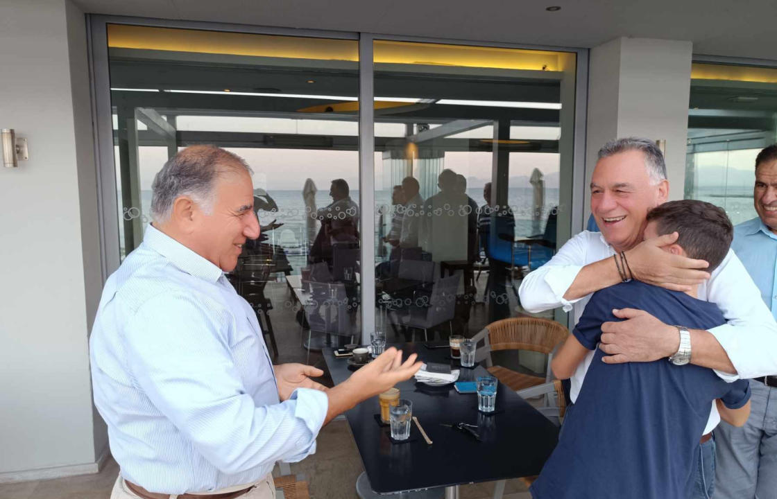 Η περιοδεία του Γιώργου Κυρίτση στην πόλη της Κω - Δείτε φωτογραφίες