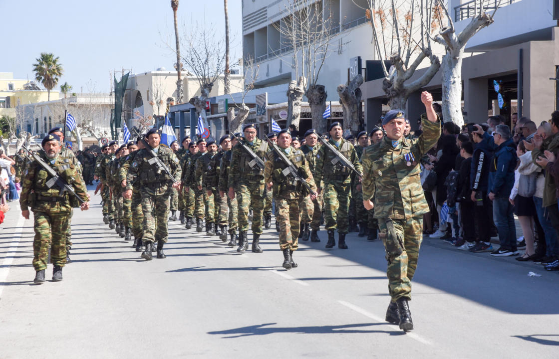 50 Εθνοφύλακες θα παρελάσουν για την επέτειο της 28ης Οκτωβρίου, στην Κω