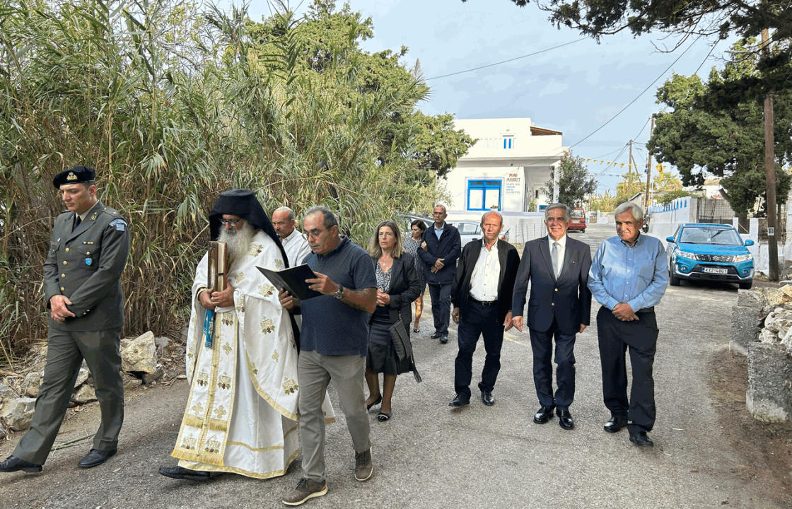 Στην Αστυπάλαια ο Βουλευτής Δωδεκανήσου και Κοσμήτορας της Βουλής Βασίλης Α. Υψηλάντης