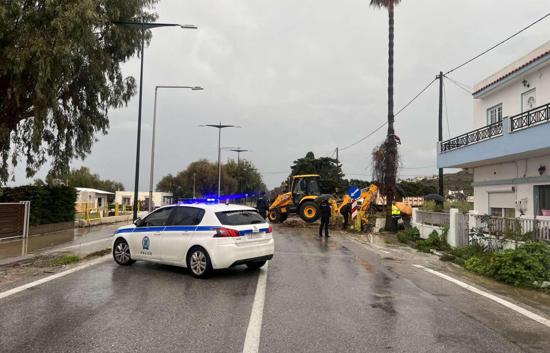 Σε ετοιμότητα οι αρμόδιες υπηρεσίες στην Κω λόγω των ισχυρών βροχοπτώσεων