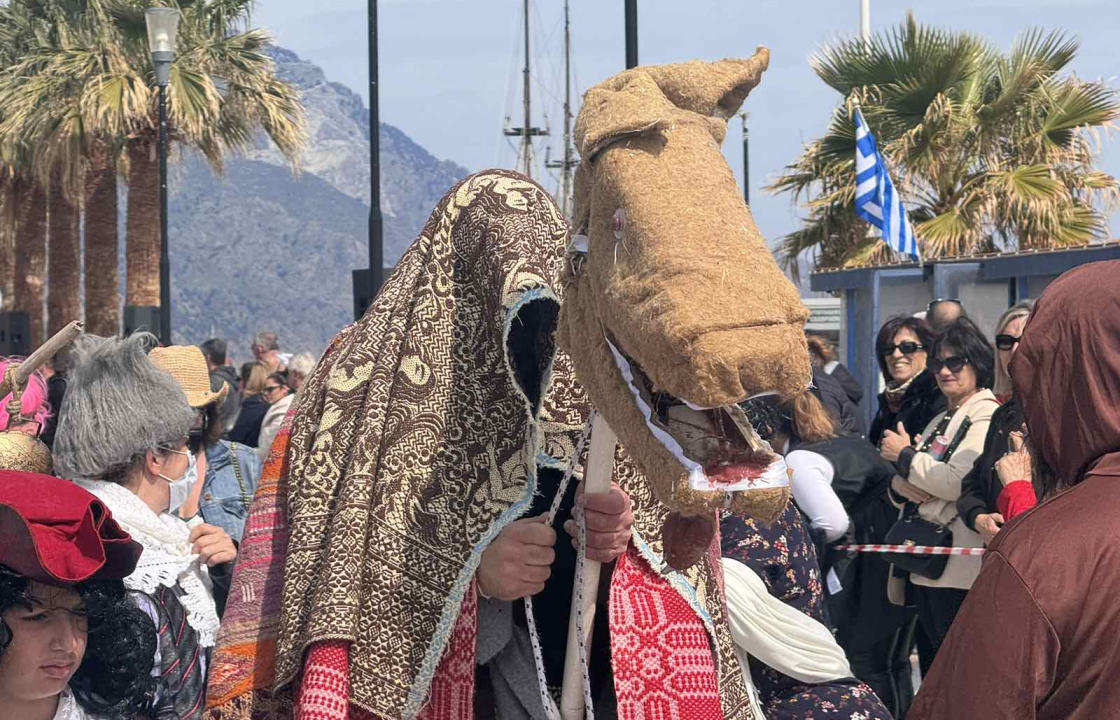 Το διασκέδασαν οι καρναβαλιστές στην Καρδάμαινα - Δείτε φωτογραφίες και βίντεο