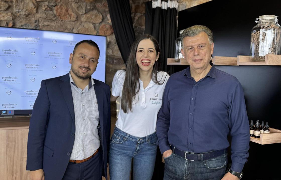 Η παρουσίαση των νέων προϊόντων της Pandrosia στην φάρμα της εταιρείας στο Πυλί