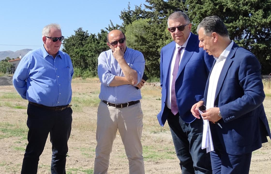 Επίσκεψη Νίκου Ταχιάου στην Κω: Σε εξέλιξη έργα 160 εκατ. ευρώ στο Νότιο Αιγαίο
