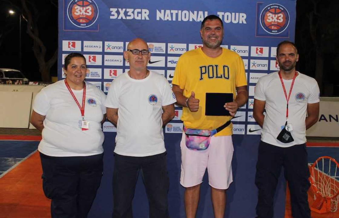 Η Ελληνική ομάδα διάσωσης στο 7ο Kos 3X3 Basketball Festival