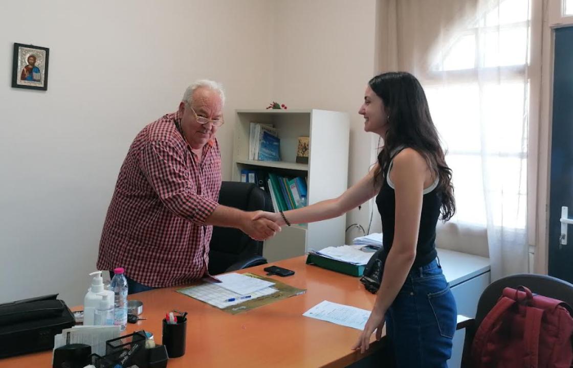 ΝΟΣΟΚΟΜΕΙΟ ΚΩ: Ορκίστηκε η πρώτη από τους οκτώ Αγροτικούς Ιατρούς, που θα επανδρώσουν τα Περιφερειακά Ιατρεία και το νοσοκομείο της Κω