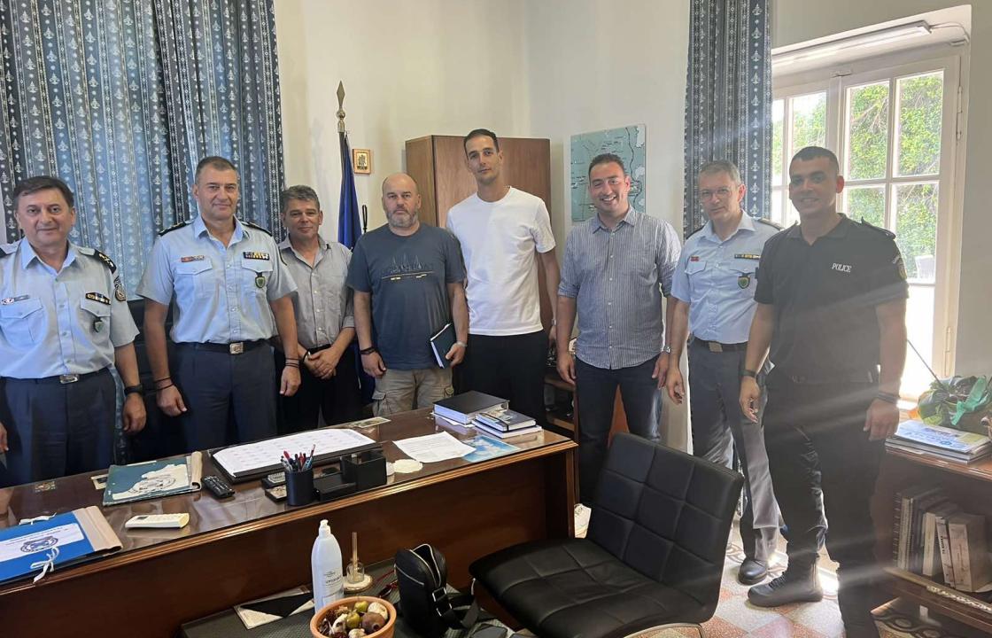 Επίσκεψη Αντιπροσωπίας της Πανελλήνιας Ομοσπονδίας Συνοριακών Φυλάκων στην Κω &amp; στην Λέρο