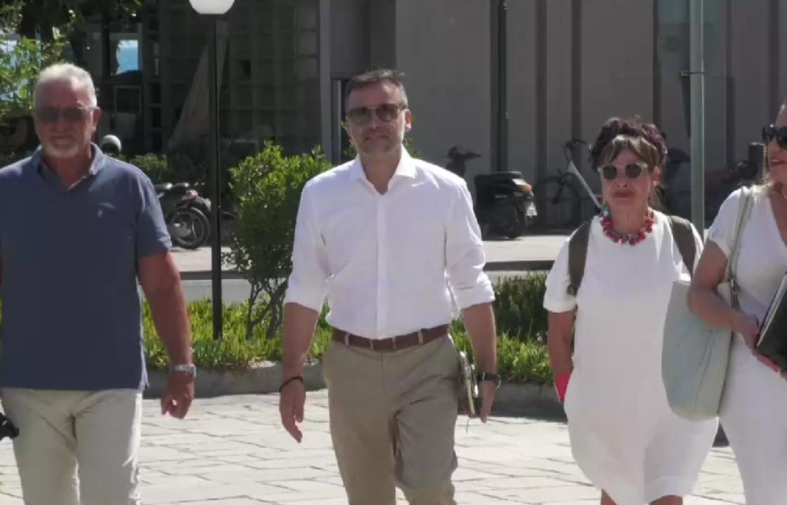 Η επίσκεψη του υποψήφιου Προέδρου του ΠΑΣΟΚ, Χάρη Δούκα, στην Κω