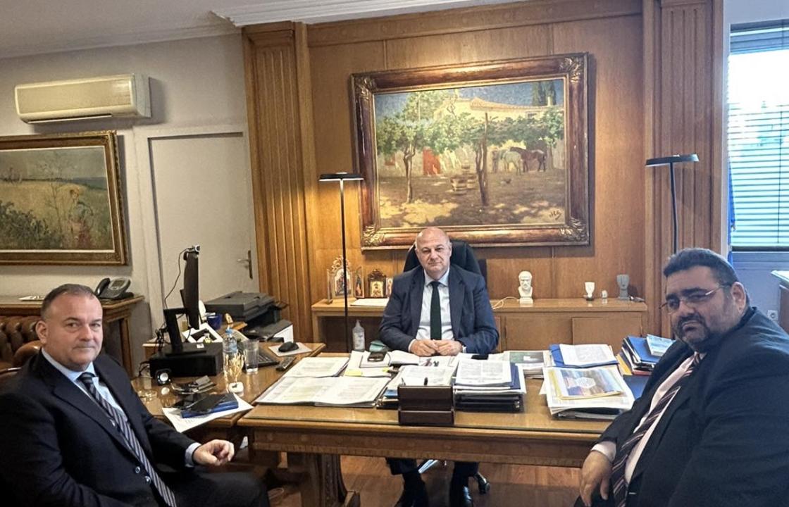 Συναντήσεις με την ηγεσία των Υπουργείων Αγροτικής Ανάπτυξης και Εργασίας είχε ο Πρόεδρος του Περιφερειακού Φυτωρίου