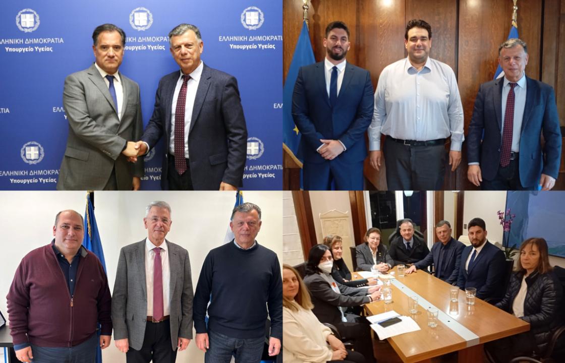 Δήμαρχος Κω: &#039;&#039;Ενωμένοι να βαδίζουμε στο δρόμο της προκοπής για το νησί μας και τους συμπατριώτες μας&#039;&#039; - Συναντήσεις σε 4 Υπουργεία