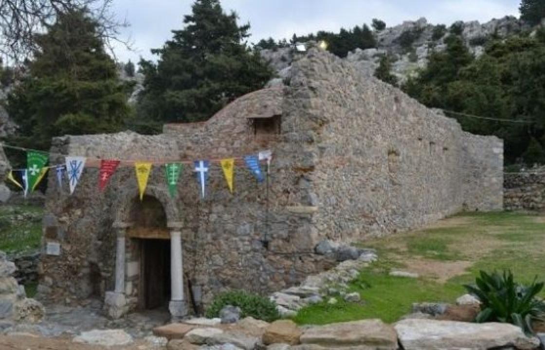 Πρόγραμμα πανηγύρεως τῆς Ἱερᾶς Μονῆς Παναγίας Καστριανῶν στό Παλαιό Πυλί
